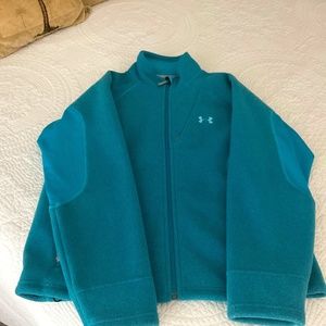 UNDER ARMOUR JACKET (SIZE M) TEAL